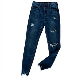 American Eagle curvy high rise jegging jeans size 2